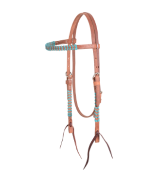 Martin Saddlery HB22SL-HS BB 5/8 Colored lace browband