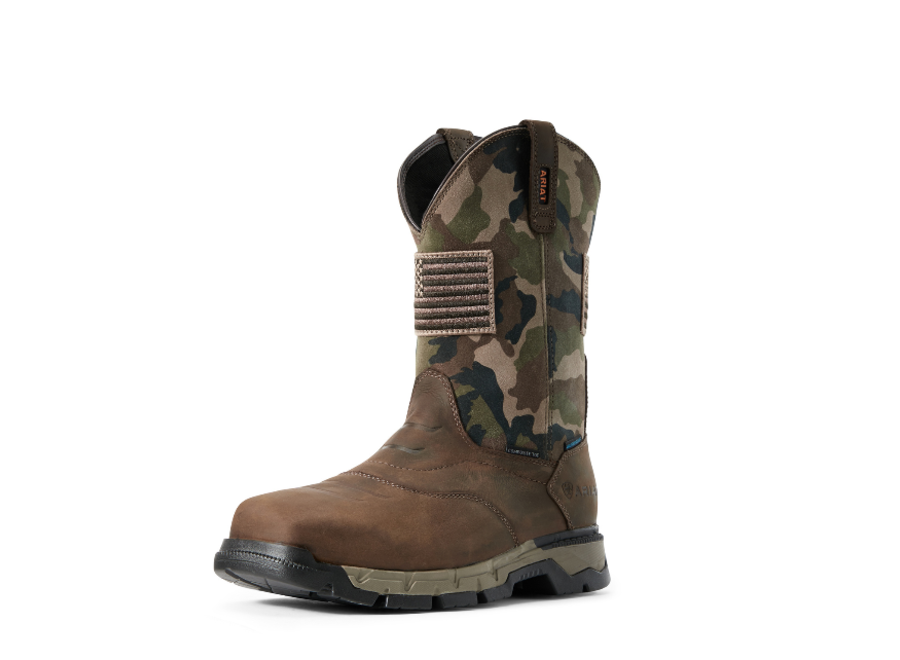 rebar flex patriot waterproof work boot