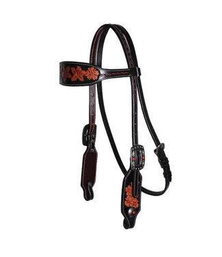 Professional's Choice 3P4007R PROFESSIONAL CHOICE FORGET-ME-NOT BROW BAND HEADSTALL