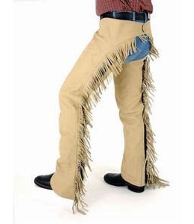 63-325-97-100 SUEDE CHAPS SAND XS