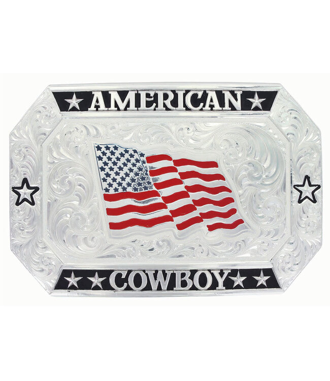 BLK-S/P American Cowboy buckle