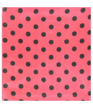 09046 POKE A DOT RAGS RED 33X33