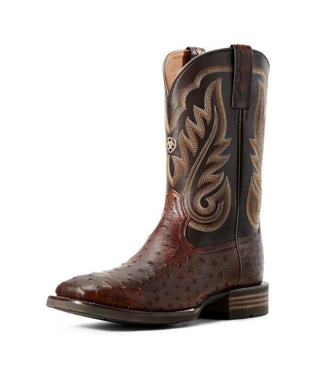 10029721 Promoter ostrich brown boot