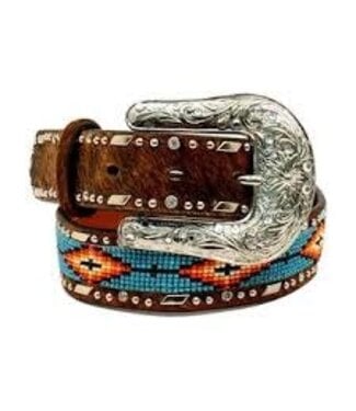 Ariat A1302602- Beaded turq w/Hide