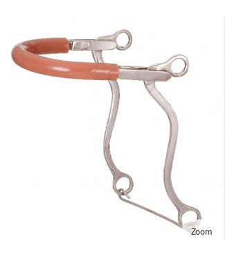 Tough 1 25108 TOUGH 1 PONY HACKAMORE WITH RUBBER TUBING