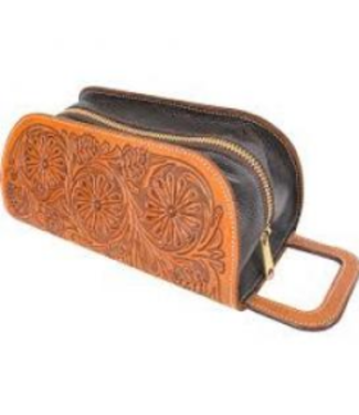 Martin Saddlery Shaving Kit Bag mountain Daisy Tool