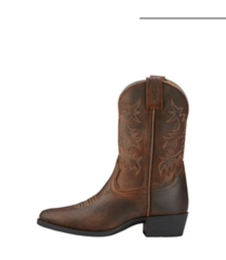 Ariat HERITAGE DISTRESSED BROWN WESTERN BOOTS