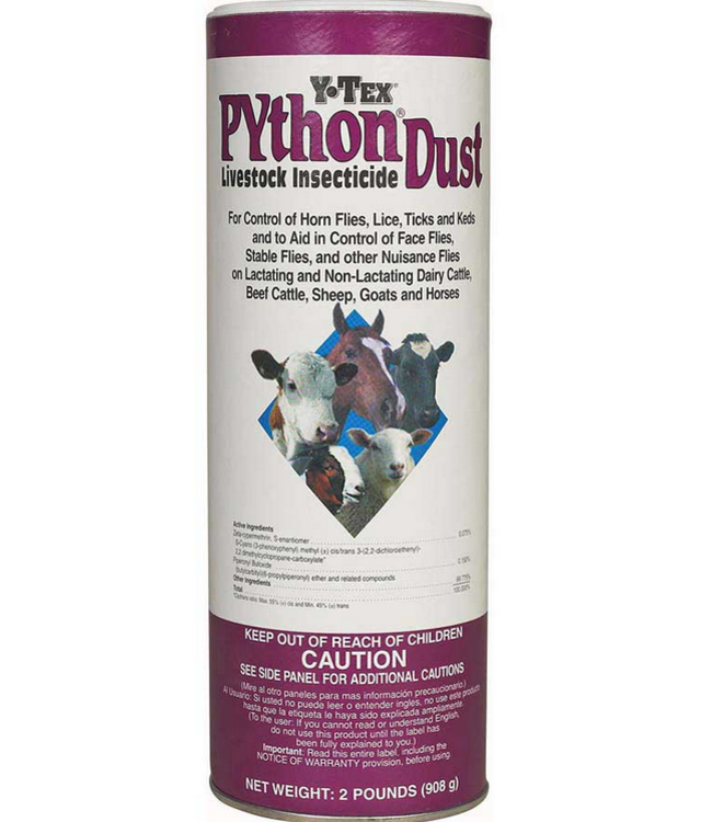 Python Dust-Livestock insecticide