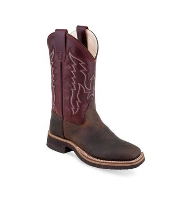 BSC1889 OLDWEST RED BOOT