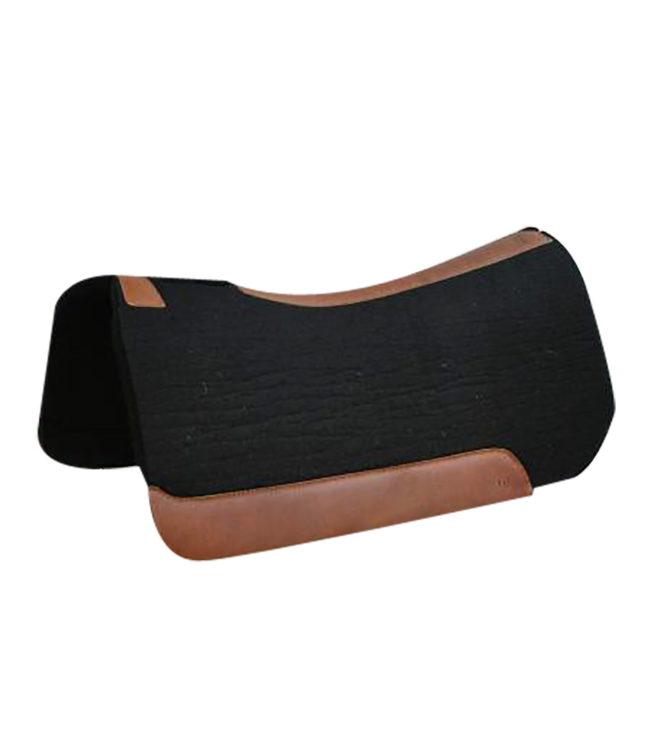 2WB-B  5 STAR 7/8" BARREL RACER CONTOURED BLACK BARREL PAD 30X28