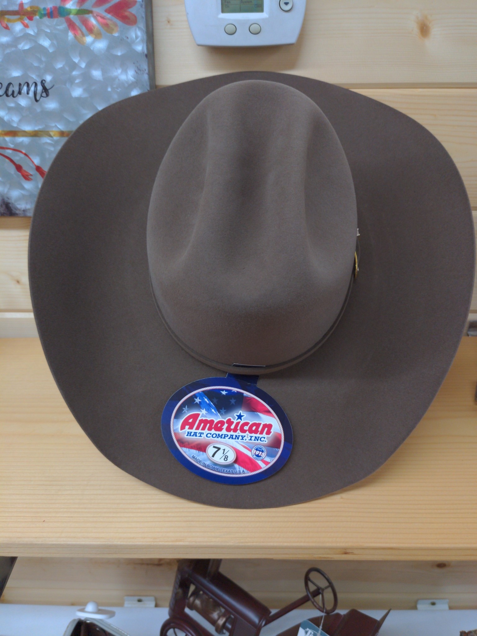 American Hat 7X RC Pecan(LO SELF 4 1 