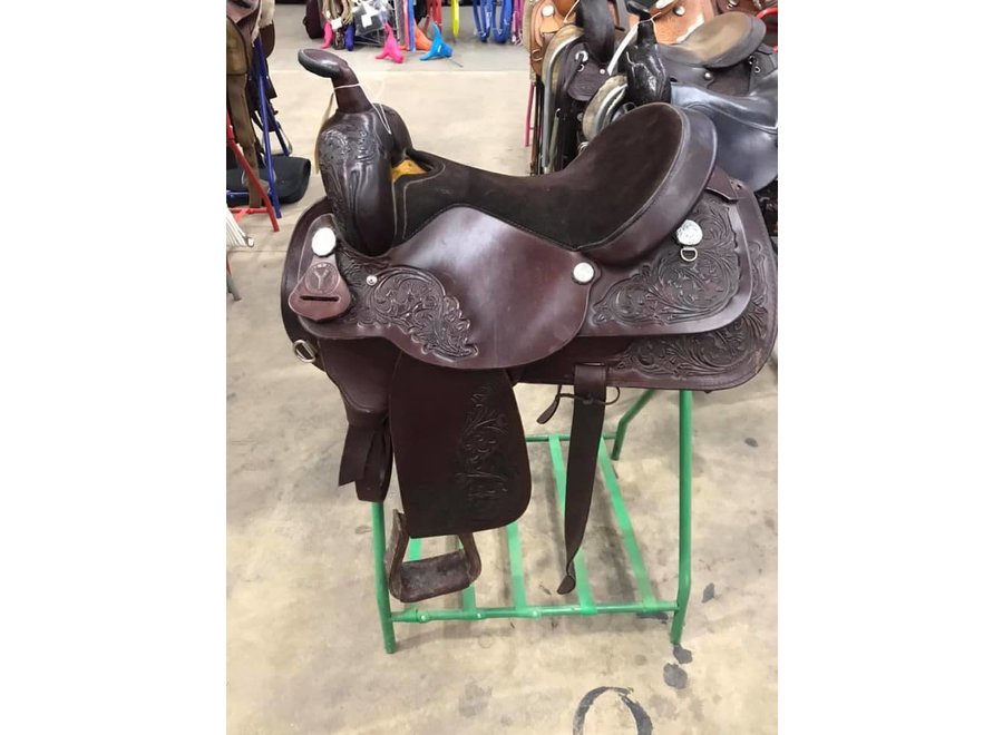 used circle y park and trail saddle