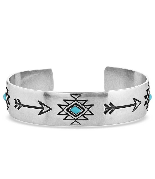 ONLY FORWARD TURQUOISE SILVER CUFF