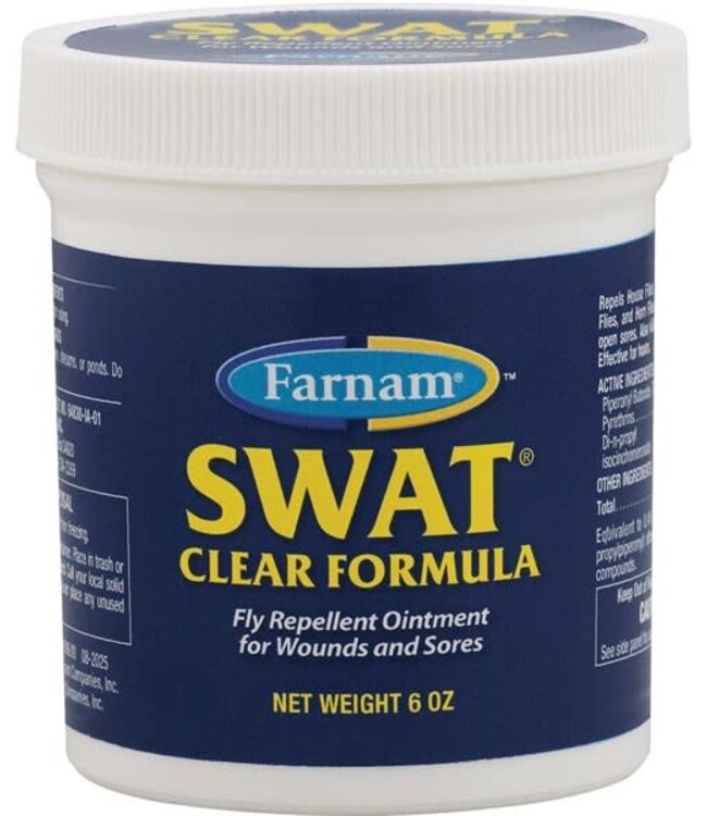 FARNAM SWAT FLY REPELLENT OINTMENT CLEAR 7 OZ.