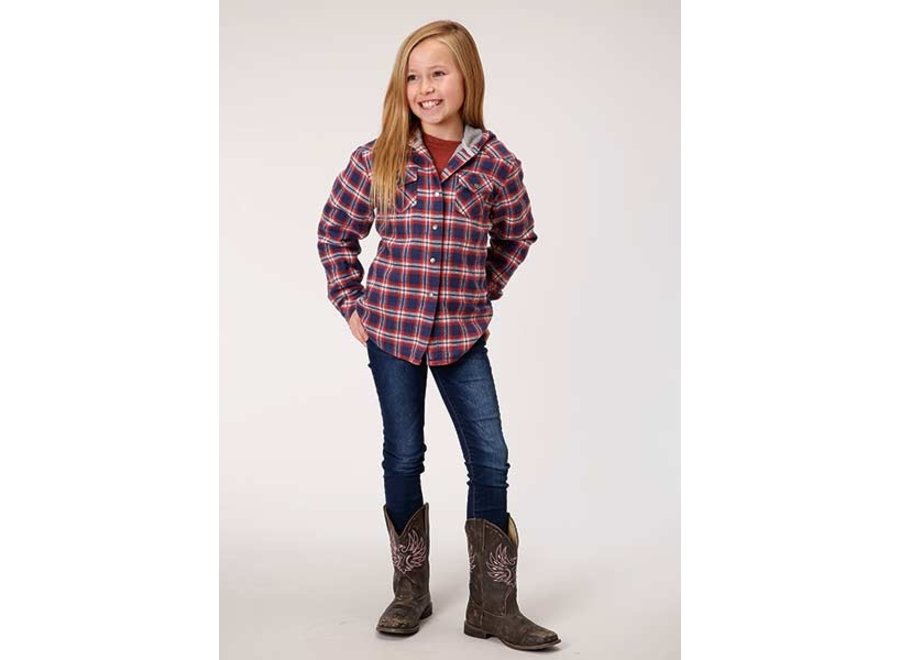 03-298-0119-1692 GIRLS THERMAL LINED FLANNEL
