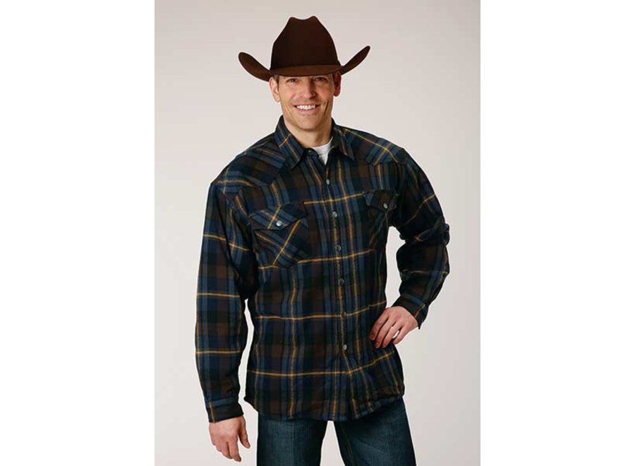 03-097-0119-1693 MENS SHERPA LINED FLANNEL