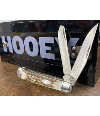 Hooey HOOEY KNIFE 4 1/4 STAG TRAPPER