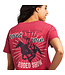 10039830 WMS RODEO SHOW SS TEE RED BUD