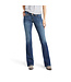 10039606 MID RISE ARROW FIT BOOT CUT BLUE TOPAZ