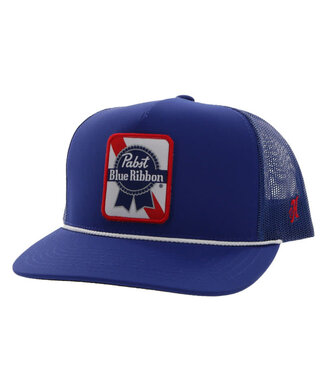 Hooey "PABST BLUE RIBBON" HAT, BLUE