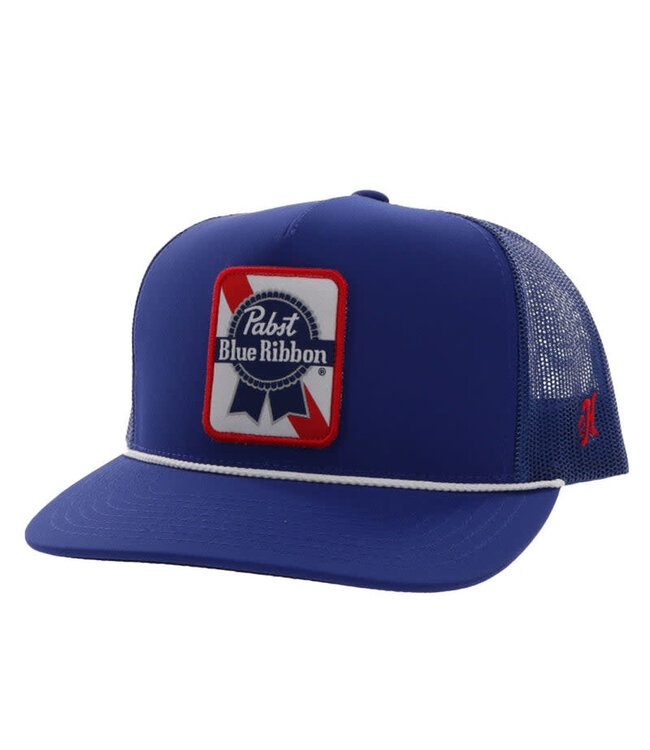 "PABST BLUE RIBBON" HAT, BLUE