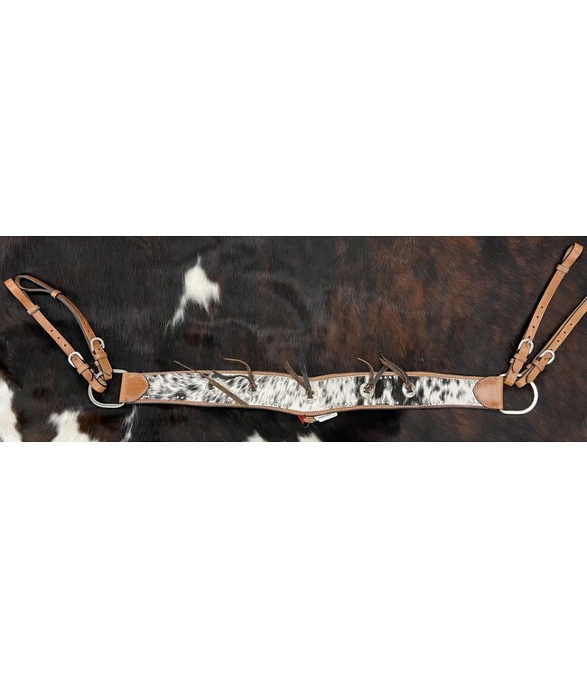 COWHIDE TRIPPING BREASTCOLLAR