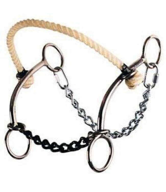970P REINSMAN HACKAMORE PONY CHAIN MOUTH