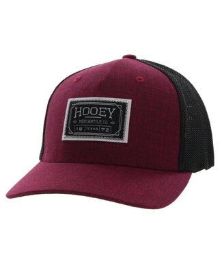 Hooey 2202 "DOC" PURPLE/BLK 5P FLEX FIT W/BLACK PATCH