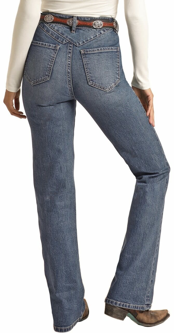 WH-3544 BOOTCUT HIGH RISE ROYAL - A Bit of Tack