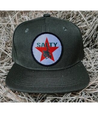 THE WHOLE HERD "SALTY" PRINTED PATCH BALL CAP - YOUTH