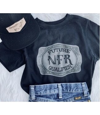 THE WHOLE HERD FUTURE NFR QUALIFIER TSHIRT BLACK