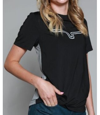 Kimes Ranch PHASE 2  TECH TEE WMNS KIMES BLACK