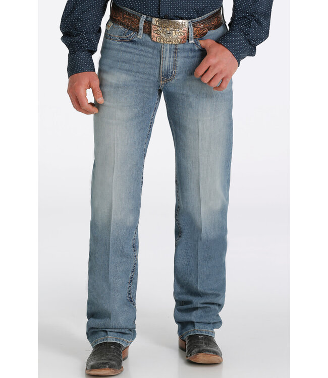 MB54837001 CINCH GRANT RELAXED BOOTCUT LT STONE