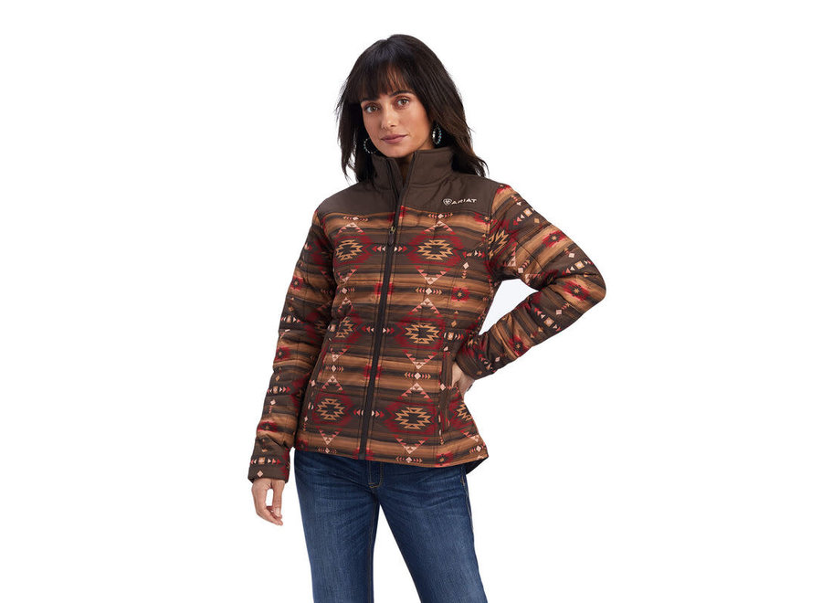 10041582 ARIAT CRIUS INSULATED JACKET CANYONLANDS PRINT
