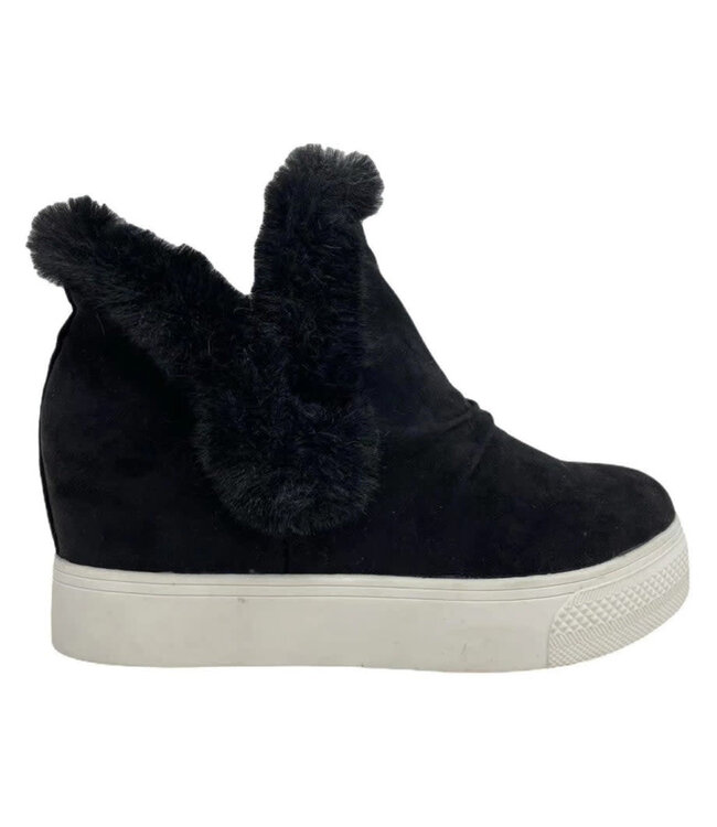 SHANTELL BOOTIE SUEDE BLACK