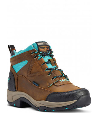 Ariat TERRAIN H20 WEATHERED BROWN/TURQ