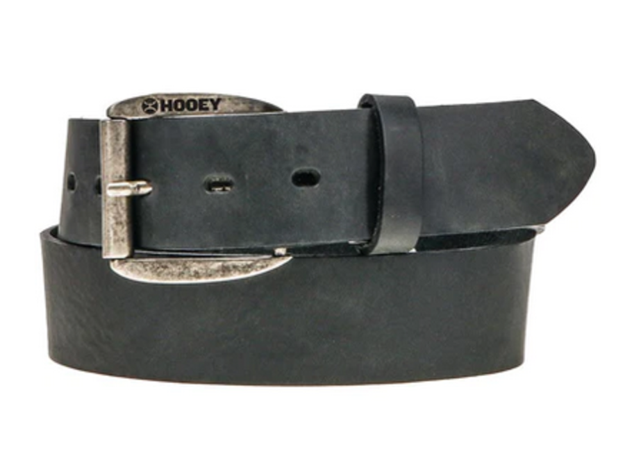 Classic Belt - Black Distressed