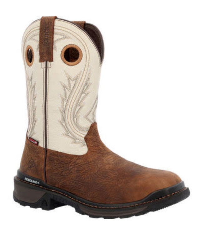 RKW0394 ROCKY RAMS HORN 11" BOOTS TAUPE