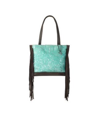 Angel Ranch D330002633 ANGEL RANCH CONCEAL/CARRY TOTE BAG  TURQUOISE