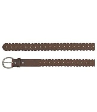 CatchFly 22028BE7 CATCHFLY BELT BROWN W/LASER CUT DETAILS