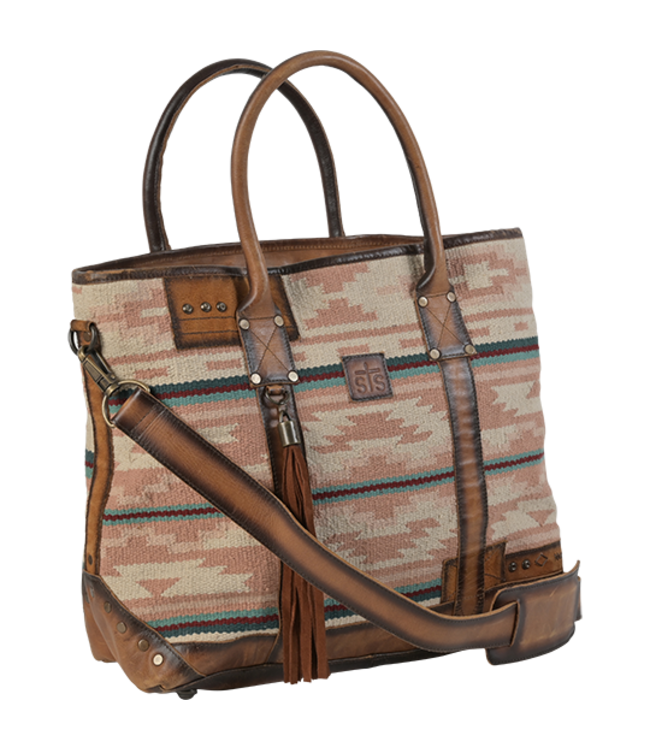 STS30275 STS ALL IN TOTE PALOMINO SERAPE