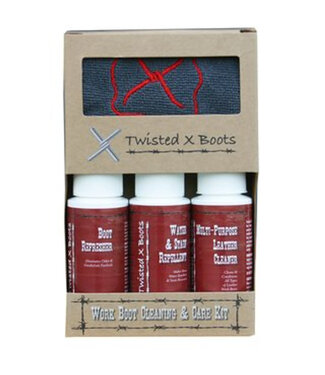 Twisted X TWISTED X WORK BOOT CLEANING & CARE KIT
