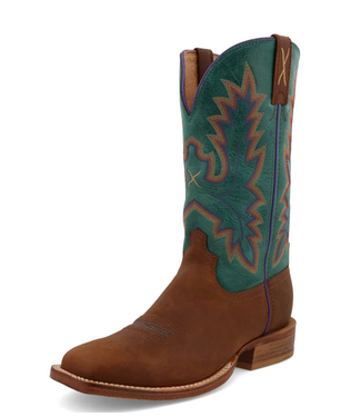 Twisted X 11" TECH X BOOT CINNAMON & TURQUOISE