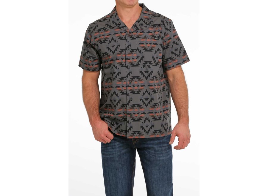MTW1401014 MENS CAMP SHIRT A Bit of Tack
