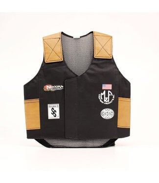 M & F Western YOUTH BULL RIDER TOY VEST BLACK