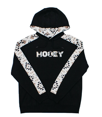 Hooey HH1190BK-Y HOOEY YOUTH CANYON BLACK/AZTEC HOODIE