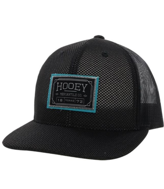 Hooey 2202T-BK-Y HOOEY YOUTH "DOC" BLACK TRUCKER CAP