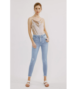 KanCan KC7317 KANCAN DANICA HIGH RISE ANKLE SKINNY LIGHT WASH