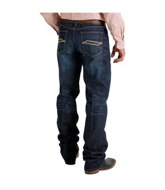 Cinch MB55737001 CINCH MENS GRANT RELAXED FIT BOOTCUT JEAN INDIGO