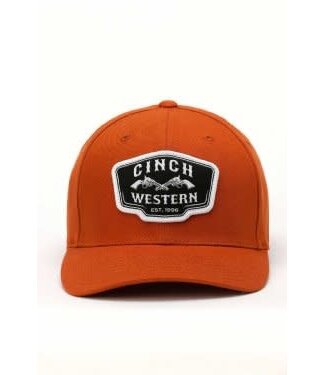 Cinch MCC0627789 CINCH FLEXFIT ORANGE "WESTERN" CAP
